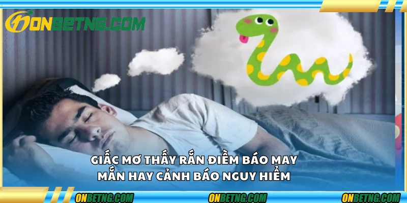 Giấc mơ thấy rắn – Điềm báo may mắn hay cảnh báo nguy hiểm